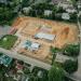 Строительная площадка дворца спорта в городе Можайск