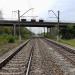 New road overpass via the main course of the North Caucasus Railway