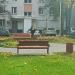 Сквер в городе Москва