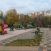 Сквер с детской площадкой в городе Москва