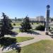Стела в честь адмирала Российского флота Ф. Ф. Ушакова в городе Саранск