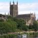 Worcester Cathedral in Worcester city