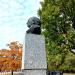 Ignacy Jan Paderewski monument in Warsaw city