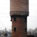 Кирпичная водонапорная башня в городе Канск