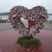 Декоративное сооружение «Сердце» в городе Кострома