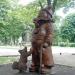 Скульптура «Клоун Мистер Жорж с Каштанкой» в городе Москва