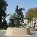 Equestrian statue of Kaykhusraw I in Antalya Metropolitan Municipality city