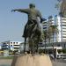 Equestrian statue of Kaykhusraw I in Antalya Metropolitan Municipality city