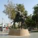Equestrian statue of Kaykhusraw I in Antalya Metropolitan Municipality city