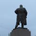 Monument to Vladimir Ilyich Lenin in Vyborg city