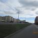 Разделительная полоса в городе Череповец