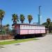 Old railroad car in Tel Aviv-Yafo city