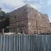 Ruined section of the city walls in Istanbul Metropolitan Municipality city