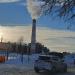 Дымовая труба в городе Домодедово