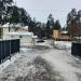 Переход через железную дорогу с настилом и вход на платформу в городе Раменское