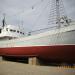 Dubingiai fishing boat as an exhibit