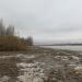 Каменистый берег в городе Череповец