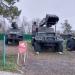 Экспозиция военной техники в городе Волжский