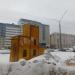 Клумба в городе Череповец