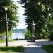 Памятник Белле Ахмадулиной в городе Таруса