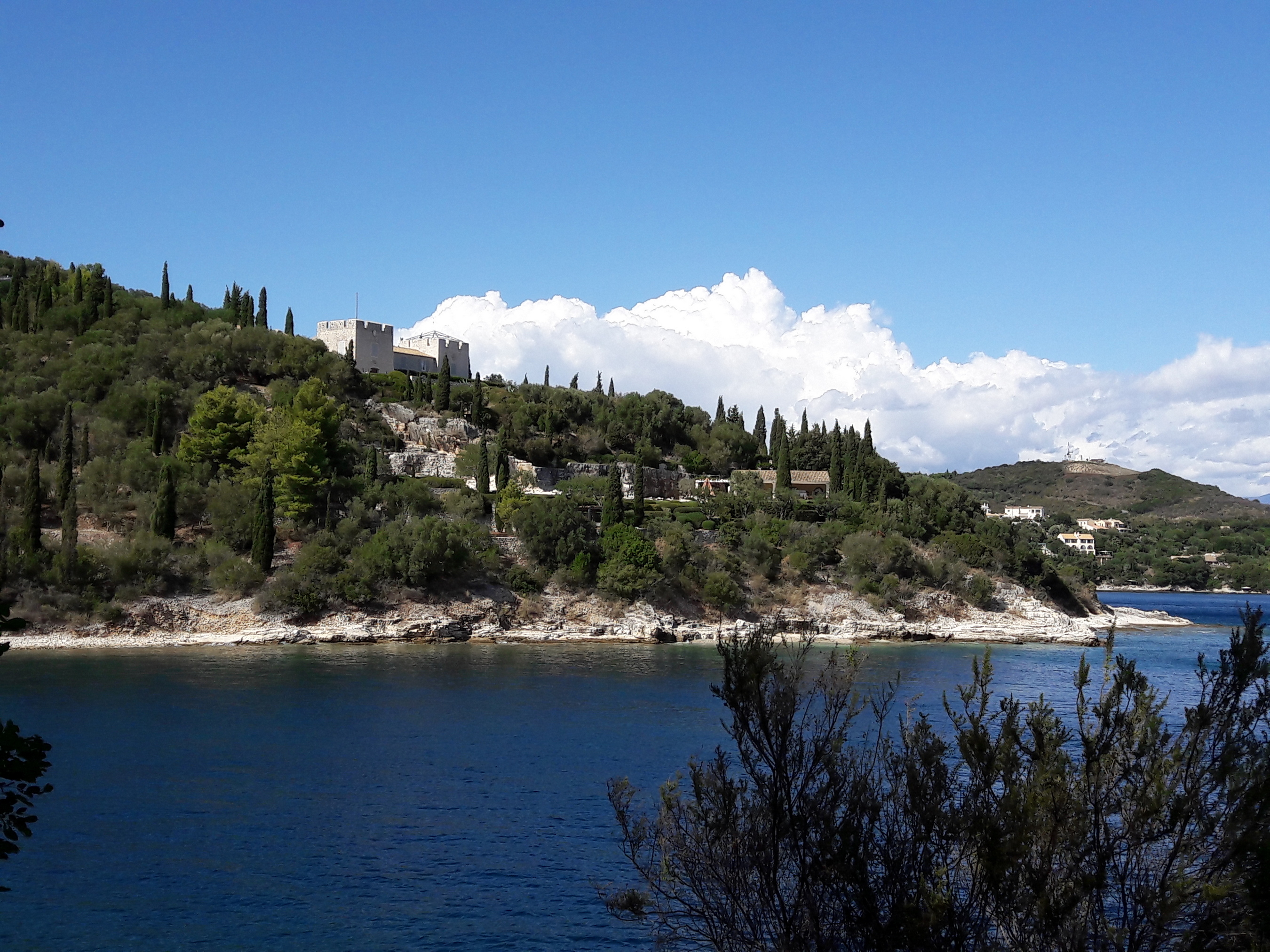 Rothschild Mansion in Corfu, Greece