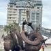 Roundabout in Durrës city