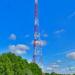 Башня цифрового телерадиовещания ФГУП «Российская телевизионная и радиовещательная сеть» в городе Клин