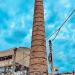 Chimney in Tirana city