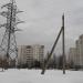 Неиспользуемая опора ЛЭП в городе Москва