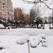 Сквер 11-го микрорайона Марьинского Парка в городе Москва