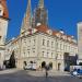 Residenzstraße in Regensburg city