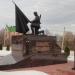 Вечный огонь и памятная стела в городе Болхов