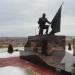 Вечный огонь и памятная стела в городе Болхов