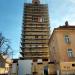 Tower of St Emmeram church in Regensburg city