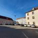Emmeramsplatz (lt) in Regensburg city