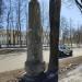 Верстовой столб в городе Гатчина