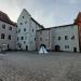 Fechthof in Regensburg city