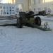 122 мм гаубица Д-30 в городе Бор