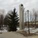Стела с журавлями в городе Мценск