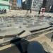 Светодинамический сухой фонтан в городе Москва