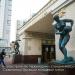 Скульптура «Волейболистка» в городе Москва