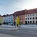 Schwanenplatz in Regensburg city
