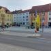 Schwanenplatz in Regensburg city