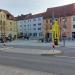 Schwanenplatz in Regensburg city