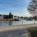 Boat in Regensburg city