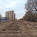 Снесённая товарная станция Старопролетарская в городе Москва