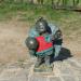 Скульптура «Павлин-учитель» в городе Серпухов