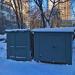 Вход в убежище гражданской обороны в городе Москва