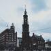 Munttoren in Amsterdam city