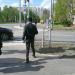 Наземный регулируемый пешеходный переход в городе Москва